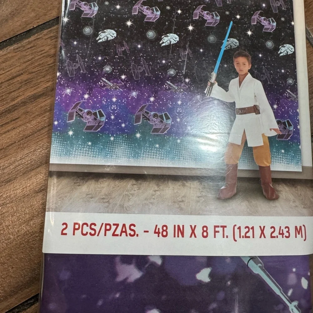 Star Wars Party Photo Backdrop 2Pc 48